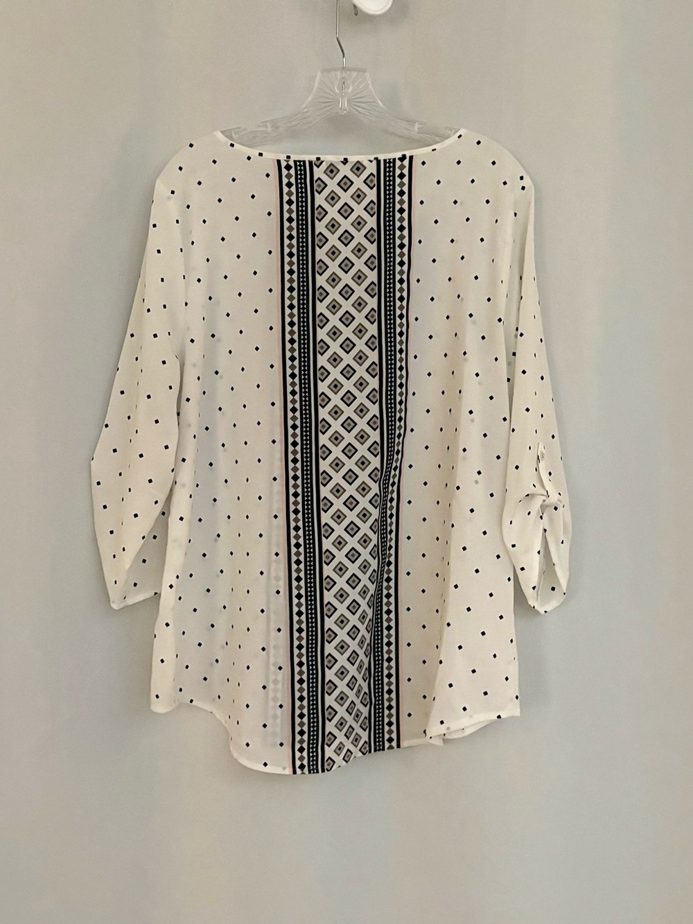 Croft & Barrow 3/4 Sleeve Blouse - Picture 5 of 6